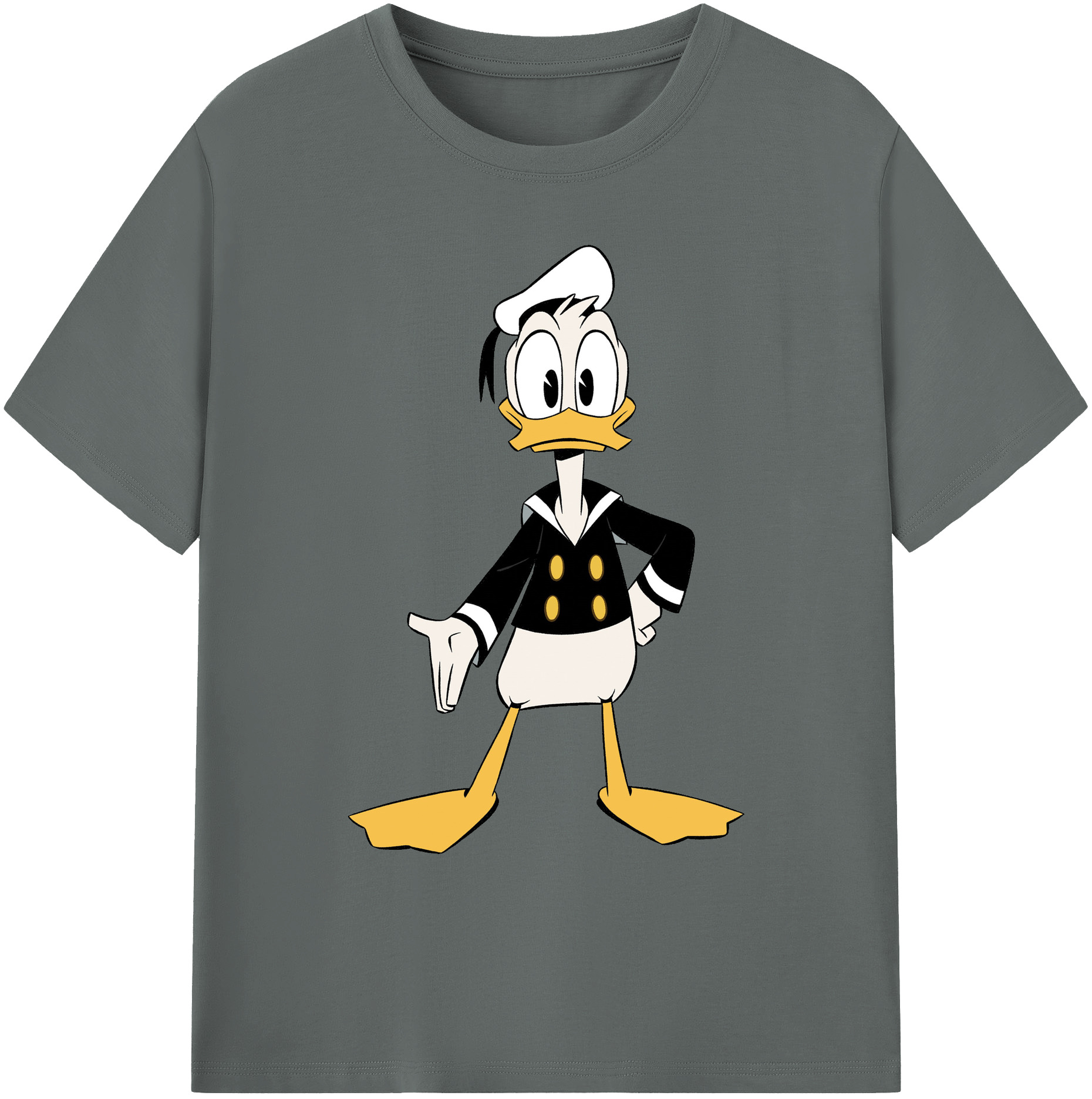 ミッキーマウス Mickey Mouse 綿100％ メンズ半袖Tシャツ｜肌触りやわらか＆通気性